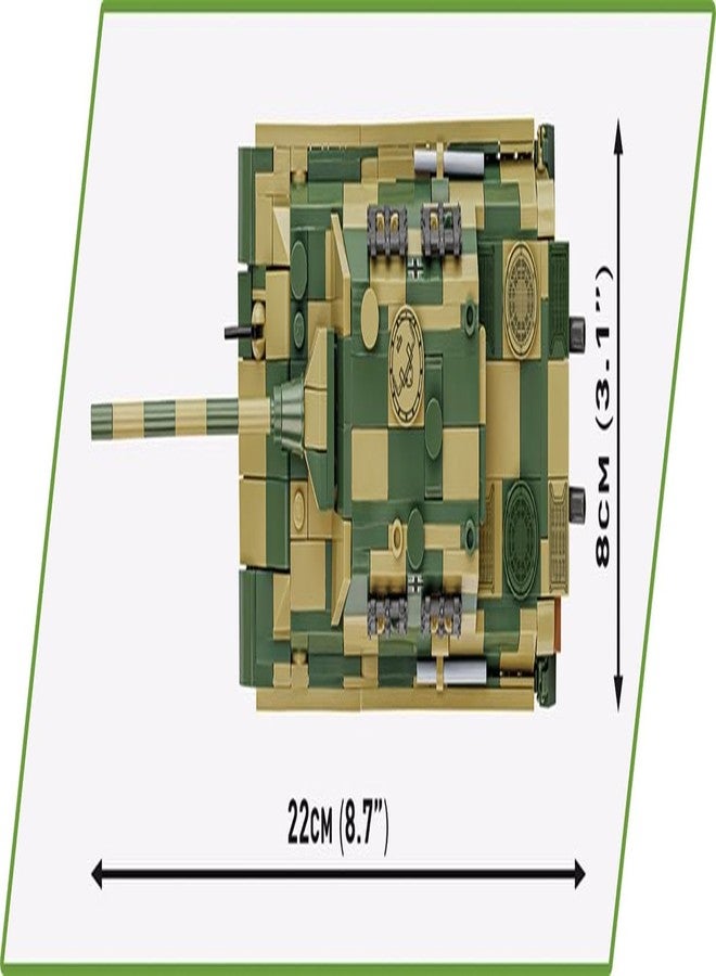 COBI Historical Collection Panzerjager Tiger Ausf. B Jagdtiger Tank - Image 4